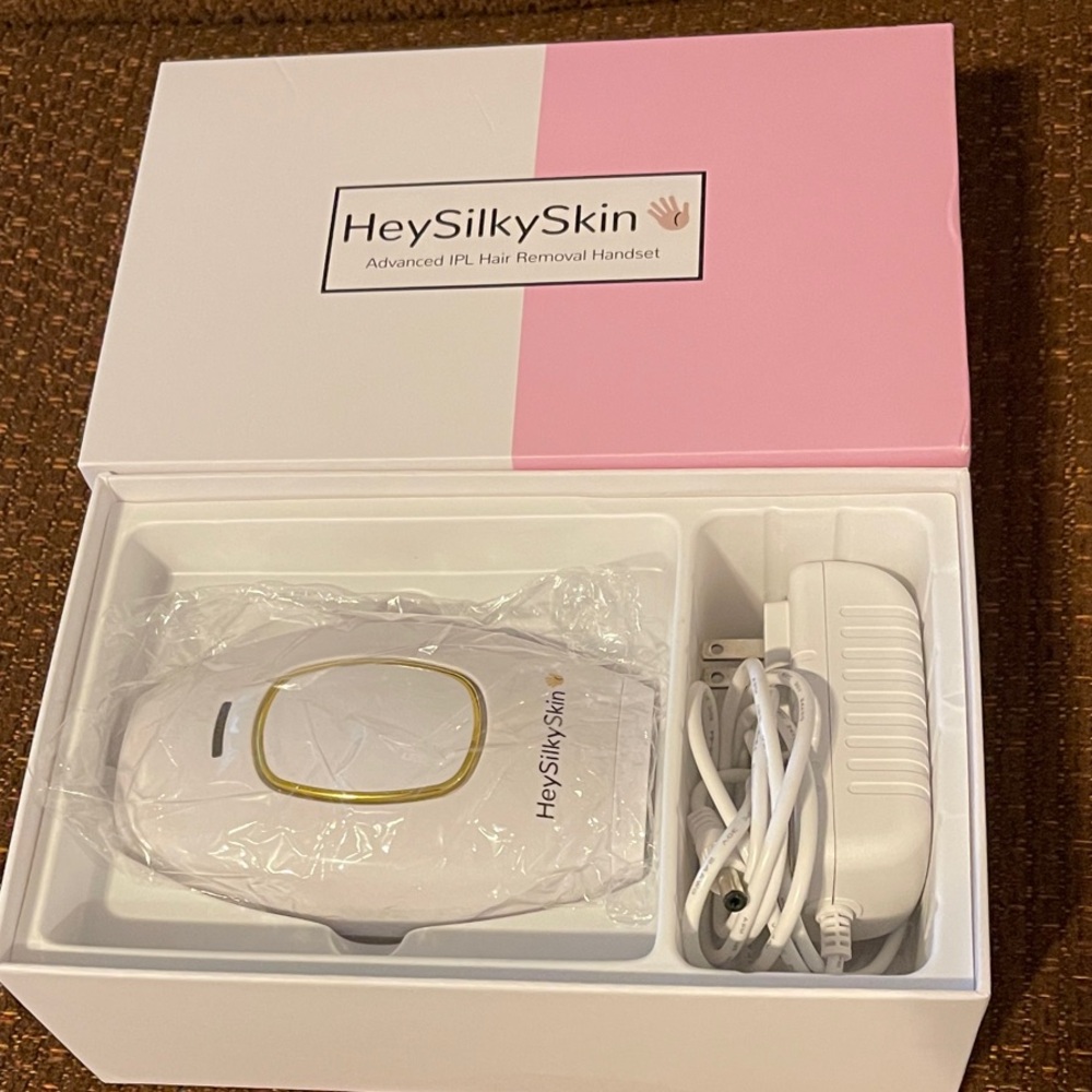 HeySilkySkin Advanced IPL Hair Removal Handset - White